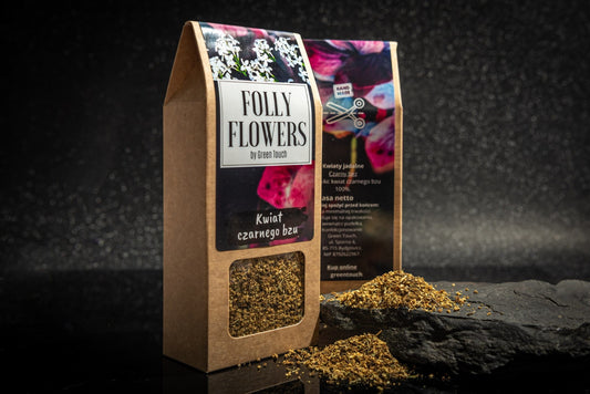 Czarny bez suszony kwiaty jadalne 40g