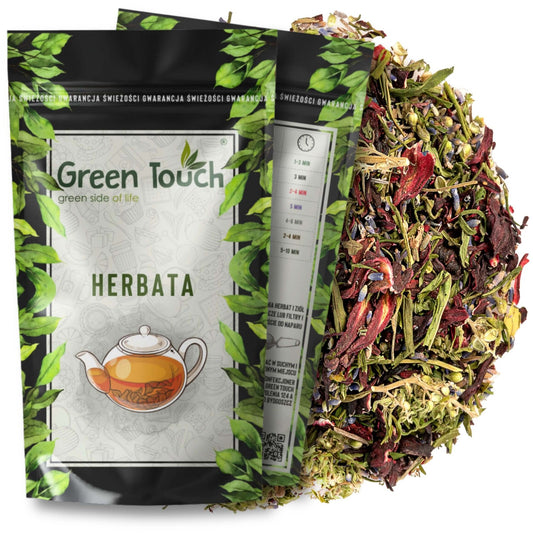 Herbata konopna hibiskus i lawenda kwiat konopi naturalna 30 g