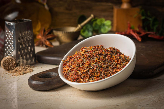 Pomidor igiełki z czosnkiem i bazylią 100g